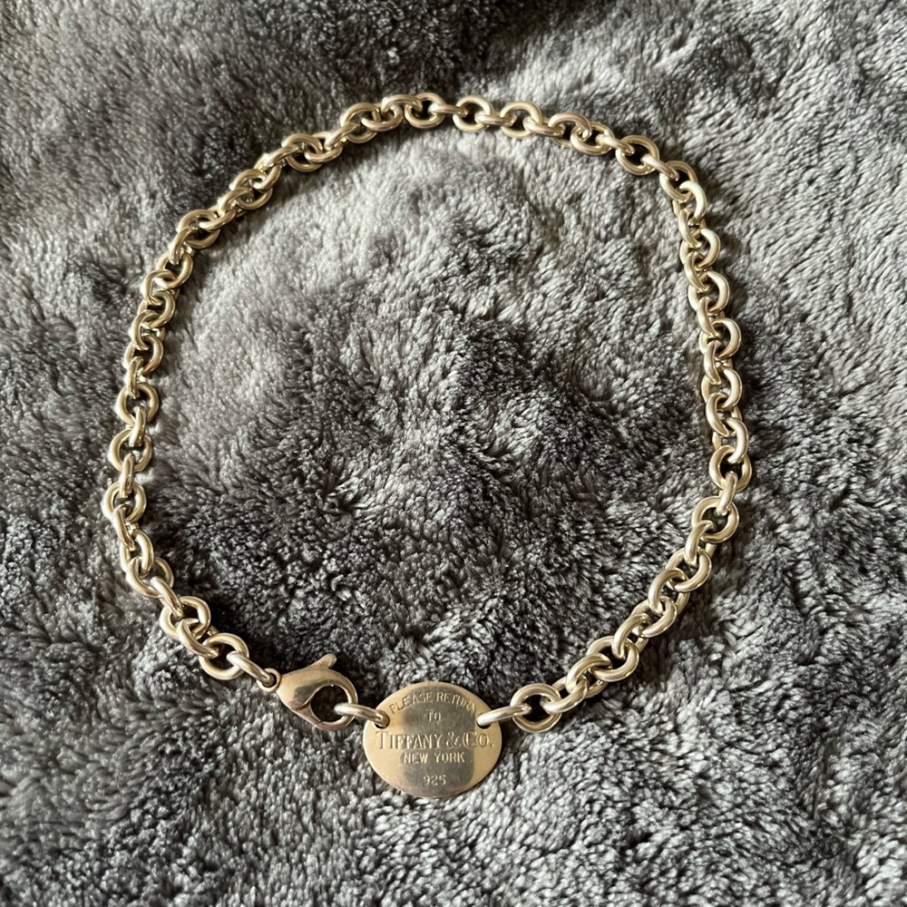 Tiffany & Co. Sterling Silver Choker necklace